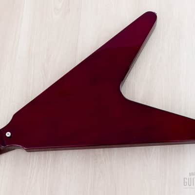 2014 Edwards by ESP E-FV-120D Flying V Cherry Red w/ Seymour Duncan, Hangtags image 14