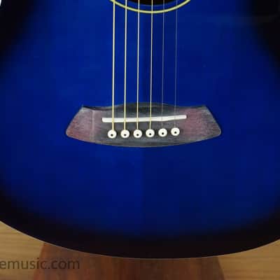 Ibanez TCY10E-TBS Talman - Trans Blue Sunburst image 6