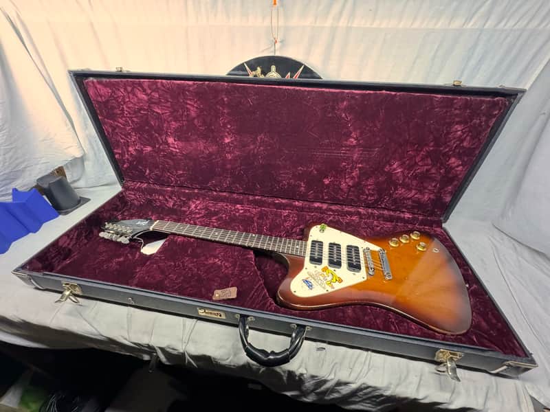 Gibson Firebird III 3 Guitar with Case -- *Neck Repaired* at Headstock & Heel! 1967