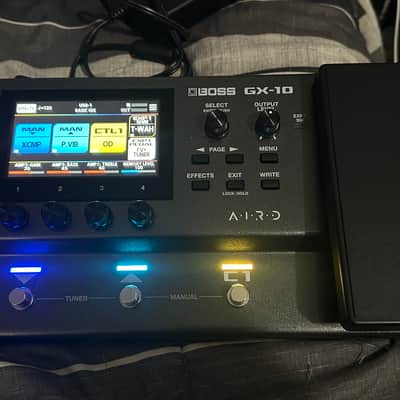 Boss GX-10 Guitar Effects Processor 2024 - Present - Black image 1