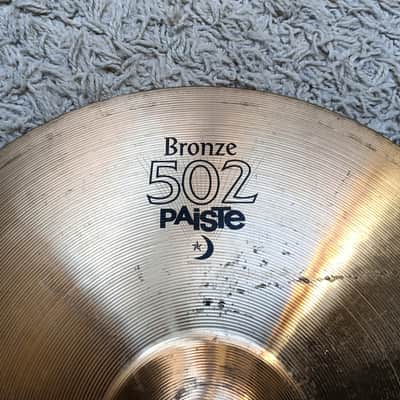 PAISTE 502 BRONZE CRASH 16" image 3