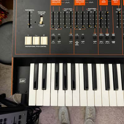 ARP 2823 Odyssey Mark III Monophonic Analog Synthesizer 1979 - 1981 - Black / Orange image 2