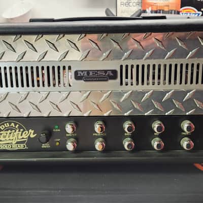 Mesa Boogie 1994 Rev G Dual Rectifier Solo Head 2-Channel 100-Watt Guitar Amp Head image 3