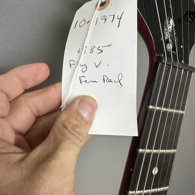 Gibson Flying V 1985 Ferrari Red Guitar image 5