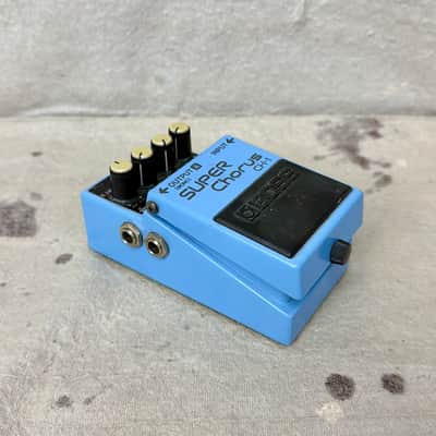 Used Boss CH-1 Super Chorus Guitar Pedal Pink Label circa 1990's image 3