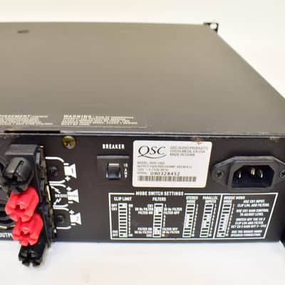 QSC RMX 1450 2-Channel Power Amplifier imagen 12