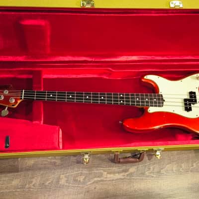 MyDream Partcaster Custom Built - Candy Tangerine Precision Hepcat 62 image 5