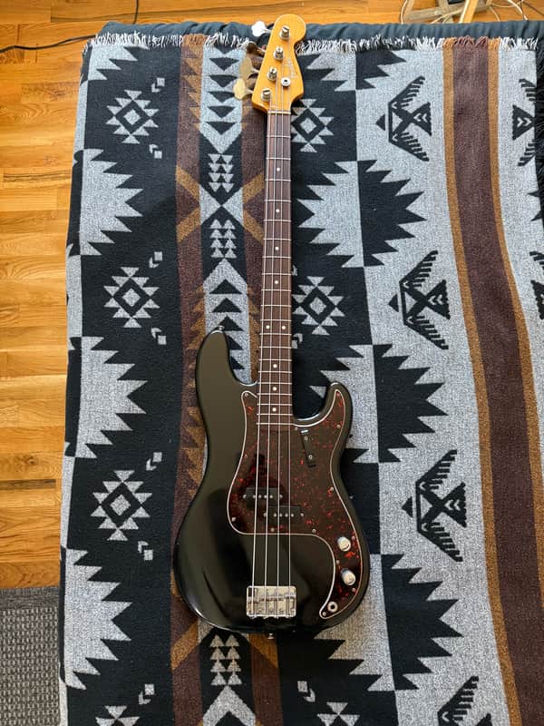 Fender American Vintage '62 Precision Bass 2000 - 2006 - Black image 1