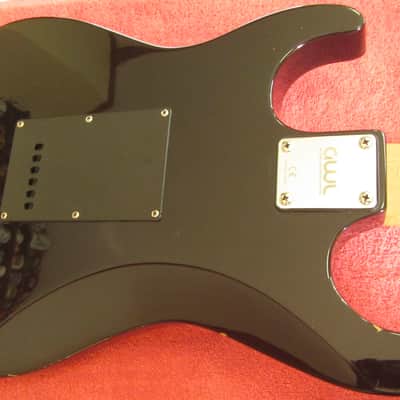 Washburn GWL Strat style electric guitar 2000's? - Gloss Black image 8