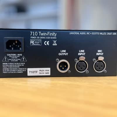 Universal Audio 710 Twin-Finity – Recently Retubed – Excellent Condition image 3