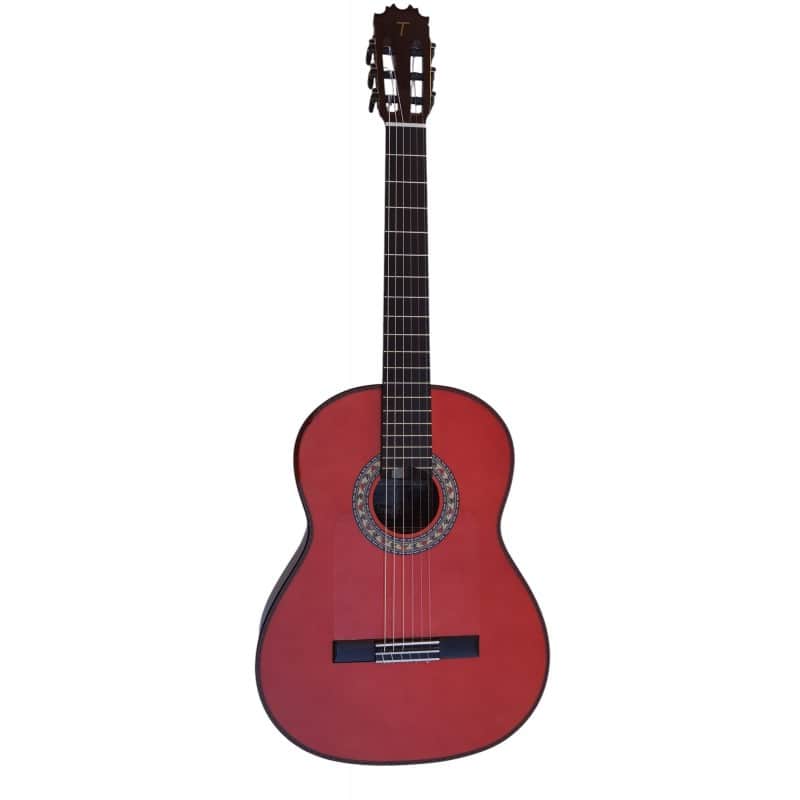 Antonio de Toledo Modelo Tomatito guitarra Flamenca Palo Santo Roja image 1