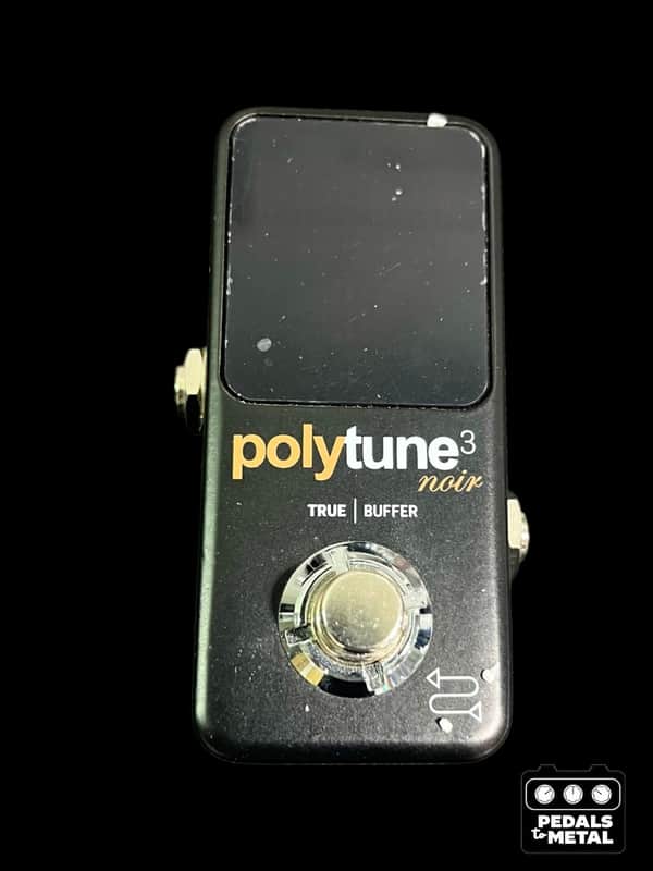 TC Electronic Polytune 3 Noir Mini Polyphonic Tuning Pedal -x19084 image 1