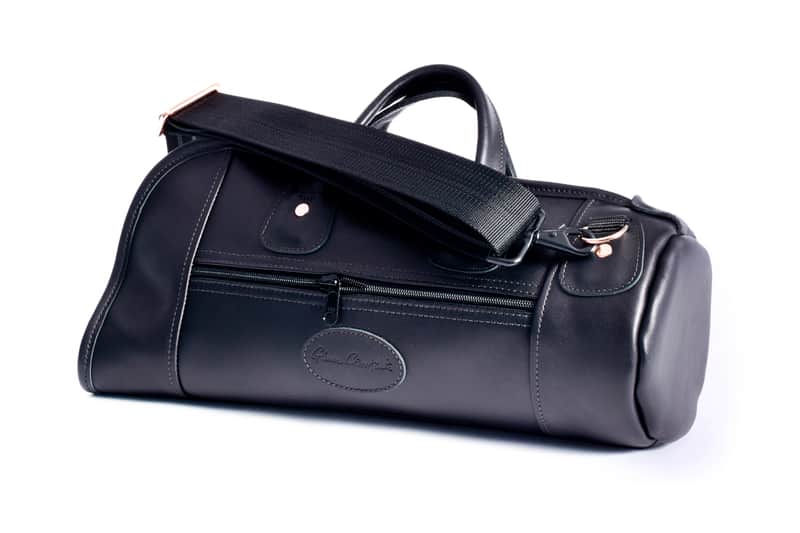 Trumpet Gig Bag - Piccolo Trumpet - Leather - Glenn Cronkhite image 1