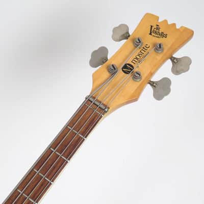 Mosrite Ventures Bass 1965 Custom Color Strawberry Red image 12