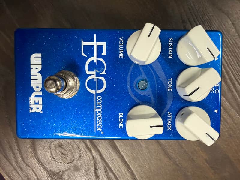 Wampler Ego Compressor V2 (Small Logo) 2010s - Blue | Reverb