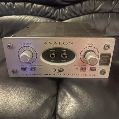 Avalon U5 Direct Box / Instrument Preamplifier - Silver image 3