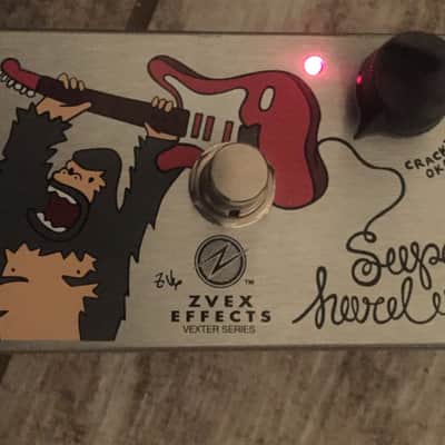 ZVex Super Hard On Boost Hand-Painted | Reverb
