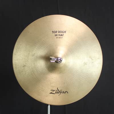 Vintage Zildjian 14" 1980's Pre-Serial A Rock Hi Hats - 1252g/1342g (video demo) image 1