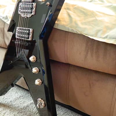 Skull jack cover plate fits dean guitar ML dimebag darrell razorback metalman washburn image 4