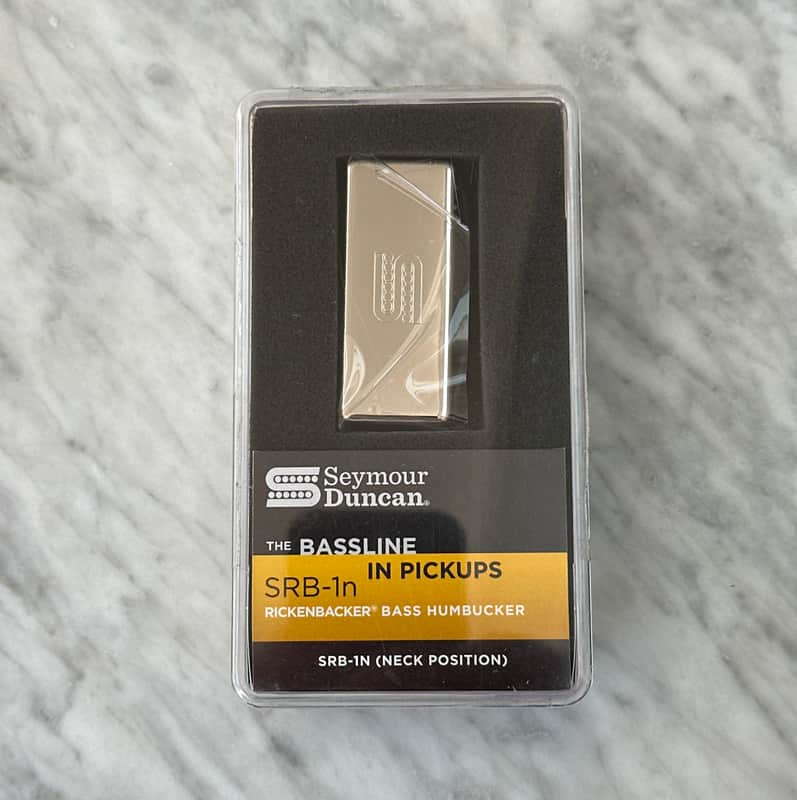 Seymour Duncan SRB-1n Rickenbacker Neck Humbucker 2010s - Black image 1