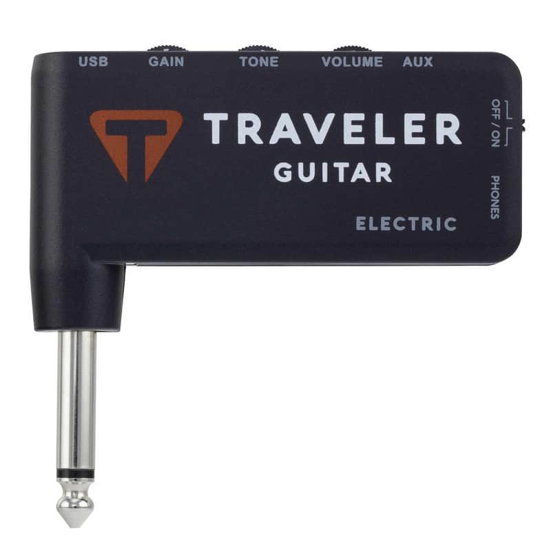 Traveler TGA-1E - Headphone Amplifier for Electric Guitar Black
