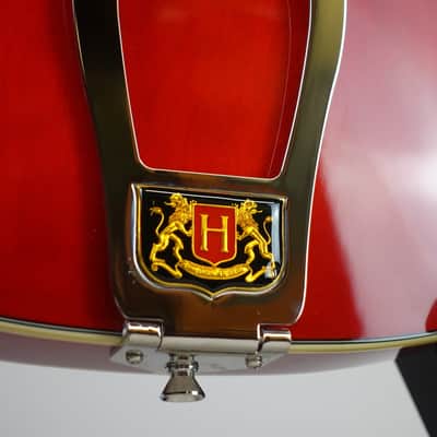 Hagstrom Viking Semi-Hollowbody Electric Guitar - Wild Cherry Transparent (Used) image 4