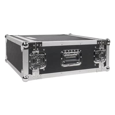 STRC-4U | 4U Space PA/DJ Rack/Road Case w/ 21" Depth, Plywood, Metal Ball Corners, Pro Tour Grade Flight Case 4 Unit image 3