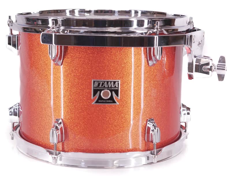 Tama Superstar Classic 12" x 9" Rack Tom – Orange Sparkle – Excellent - LIMITED EDITION image 1