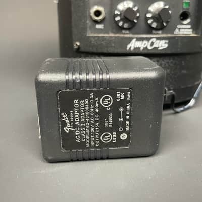Fender Amp Can 2-Channel 15-Watt 1x6" Battery-Powered Amplifier 1997 - 2008 - Black (2 of 2) image 3