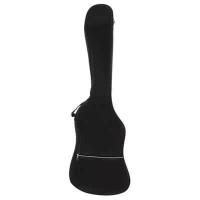 Electric Bass Gig Bag | Black Backpack-Style Case with Adjustable Straps | Durable Oxford Cloth image 1