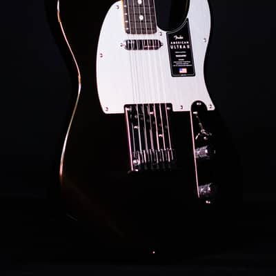 Fender American Ultra II Telecaster, Ebony FB, Texas Tea image 3