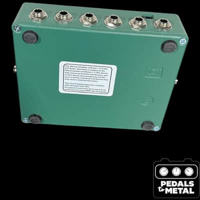 Electro-Harmonix Tri Parallel Mixer Effects Loop Mixer/Switcher 2019 - Present - Green - X17073 image 6