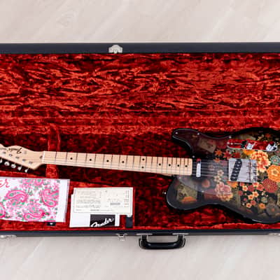 2011 Fender Telecaster Black Floral TL69-SPL Non-Catalog Limited Edition, Near-Mint w/ Case, Japan MIJ image 17