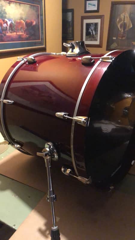 Gretsch Catalina Maple 22” Bass Drum - Wine Red Lacquer image 1