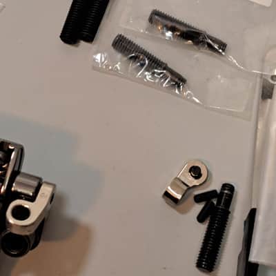 Ibanez Edge Zero II Tremolo System Floyd Rose Style Bridge 2000's - Cosmo Black - Plus Frame And Parts image 8
