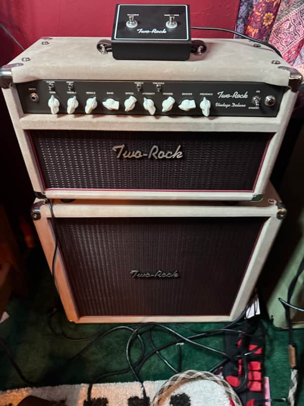 Two Rock Vintage Deluxe 6V6 35-Watt 3x10" Guitar Amp Half Stack 2023 - Present - Various image 1