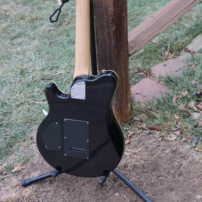 OLP MM1 Axis Amber Quilt Top Electric Guitar - EVH Eddie Van Halen Ernie Ball Music Man Copy image 10