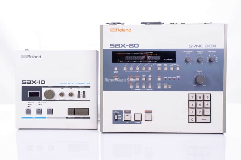 Roland Sync Box / Converter SBX-10 + SBX-80 Vintage Sequencer | Reverb