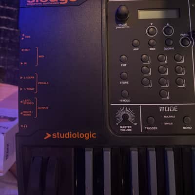 Studiologic Sledge 2.0 Polyphonic Virtual Analog Synthesizer 2010s - Black image 2
