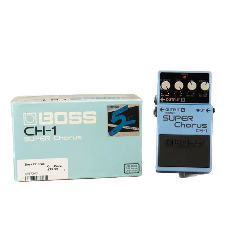 USED Boss CH-1 Chorus w/ Box image 1