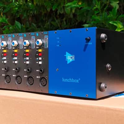 API Lunchbox loaded with (6) API 512c 500 Series Mic Preamp image 3