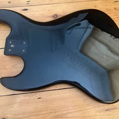 1970s Vintage Hohner Japan Jazz Bass Guitar Body Roadworn image 8