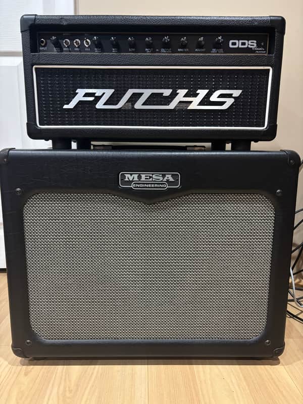 Fuchs ODS 50 classic head 2022 - Black Tolex with Studio Slips custom carry bag image 1