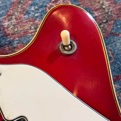 1967 Fender Coronado II with Tremolo, Rosewood Fretboard - Candy Apple Red image 12