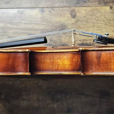 1964 |W. GER| E.R. Pfretzschner 4/4 Violin | New European Bridge | Caspari Pegs | New Bow image 3