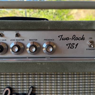 Two Rock TS1 6L6 50-Watt Moss Green Suede image 9
