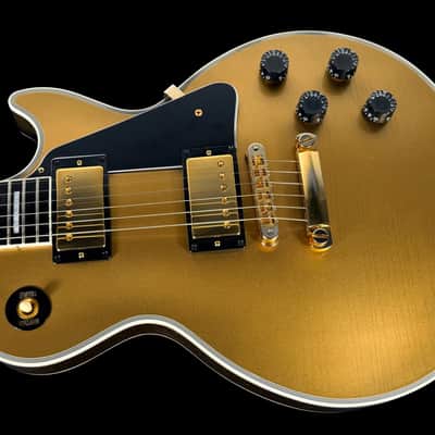 2024 Gibson Les Paul Custom Custom Shop Murphy Lab Ultra Light Aged ~ Double Gold image 2