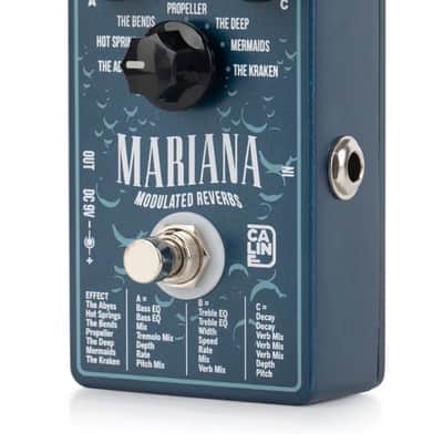 Caline CP-507 Mariana Modulated Reverbs 2021 - Present - Teal image 2