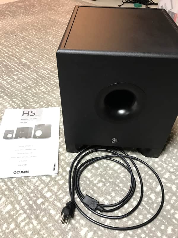 Yamaha HS10W (HS8S) Black image 1