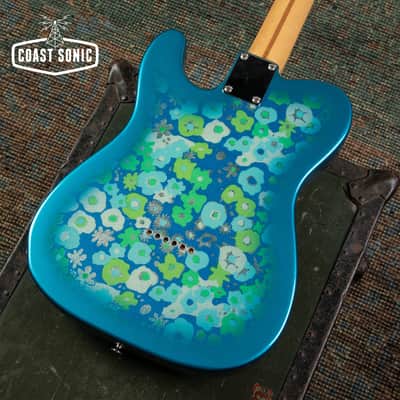 2015 Fender Classic '69 reissue Blue Flower Telecaster Made in Japan image 10